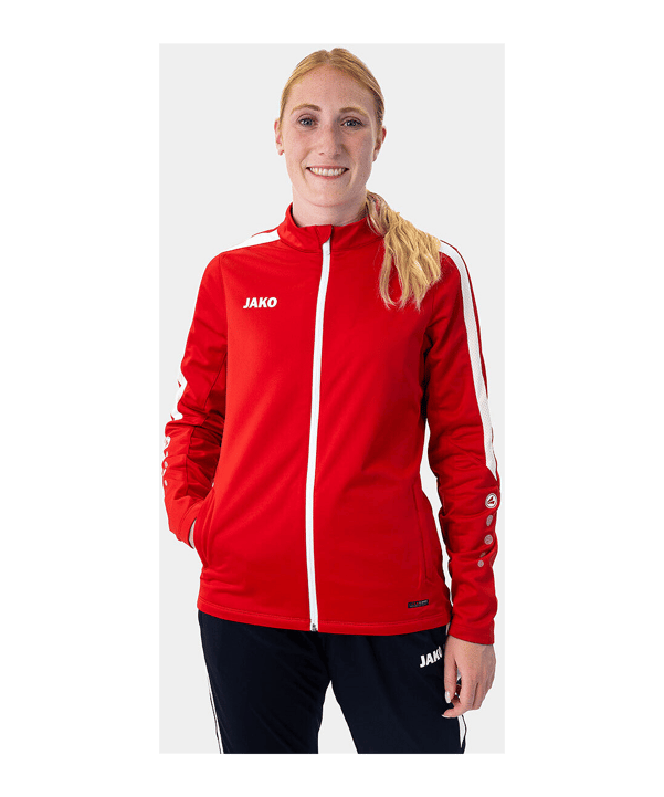 JAKO Power Giacca da allenamento Donna Rosso C100 - rosso