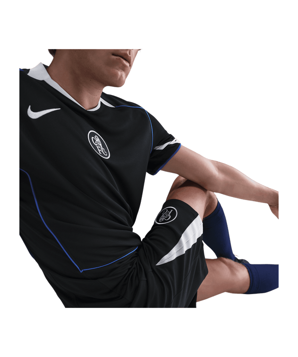 Nike FC Chelsea London Short 3rd 2025/2026 Schwarz F010 - schwarz