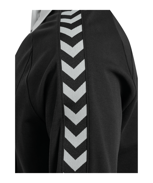 hummel Root Polo Langarm Schwarz F2001