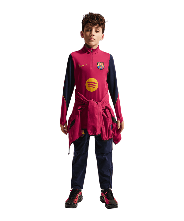 Nike FC Barcelone Strike Drilltop Enfants Rouge C621 - rouge
