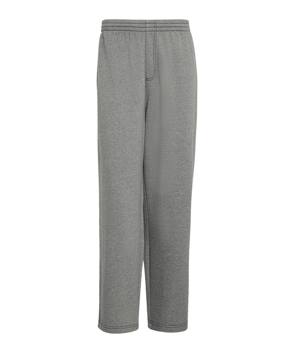 adidas Originals Trefoil Essentials Melange Baggy Open Hem Manguera Grigio - grigio