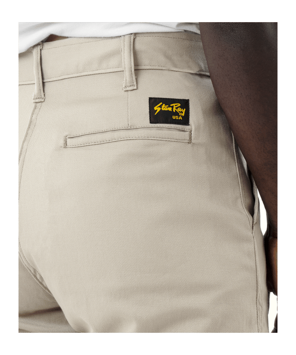 Stan Ray Easy Chino Hose Beige - gruen