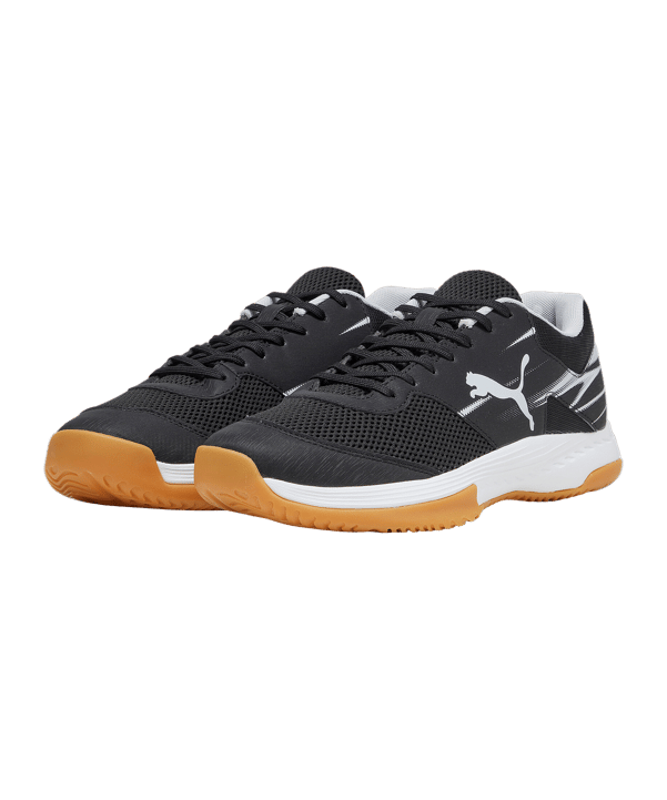 PUMA Varion II Schwarz Grau Gelb 01 - schwarz