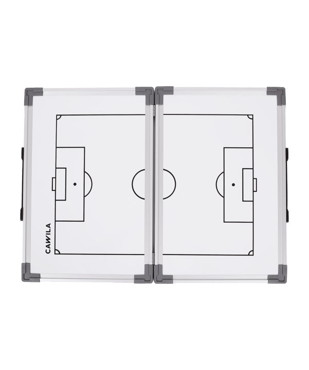 Cawila Taktiktafel Fussball klappbar | 45 x 60cmWeiss - weiss