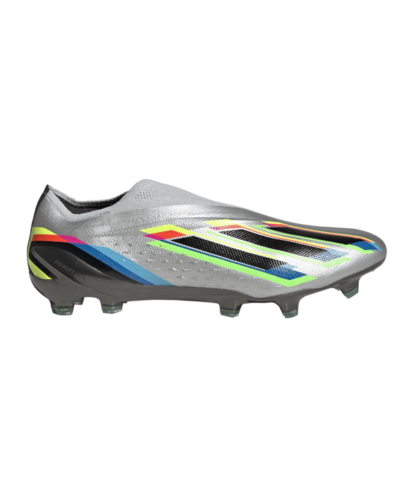 adidas X Speedportal+ FG Beyond Fast Silber Schwarz Gelb - silber