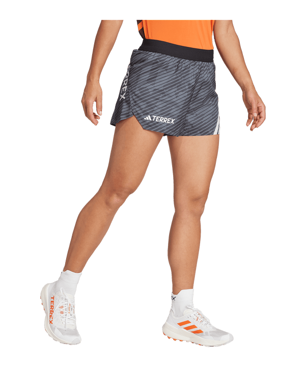 adidas Terrex Allover Print  Pantaloncini Donna nero - nero
