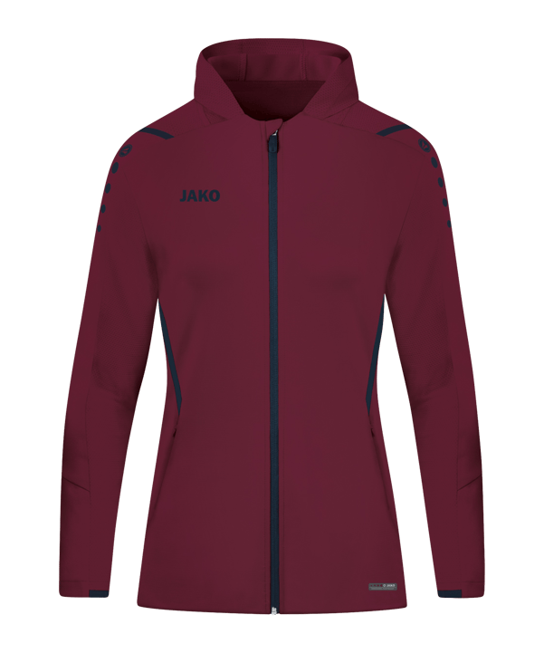 JAKO Challenge Trainingsjacke Damen Rot Blau F132 - rot