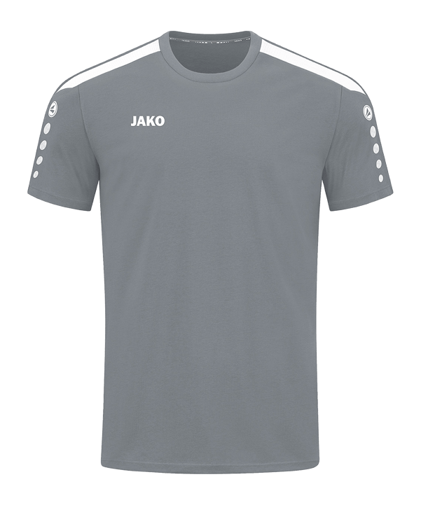 JAKO Power T-Shirt Damen Grau Weiss F840