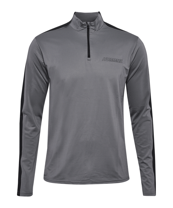 Hummel hmlTE STRENGTH HalfZip Sweatshirt Grau F2864 - grau