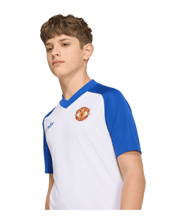 adidas Manchester United Pre Match Shirt 2026/2027 Kinderen Wit - wit