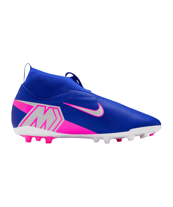Nike Jr Air Zoom Mercurial Superlfy X Academy AG Attack Kids Blau F446 - blau