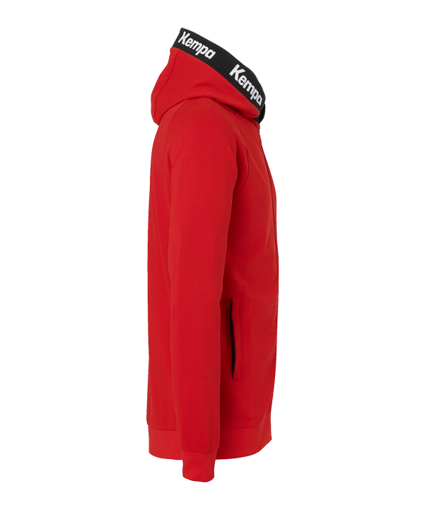 Kempa Core 26 Kapuzenjacke Kids Rot F04 - rot