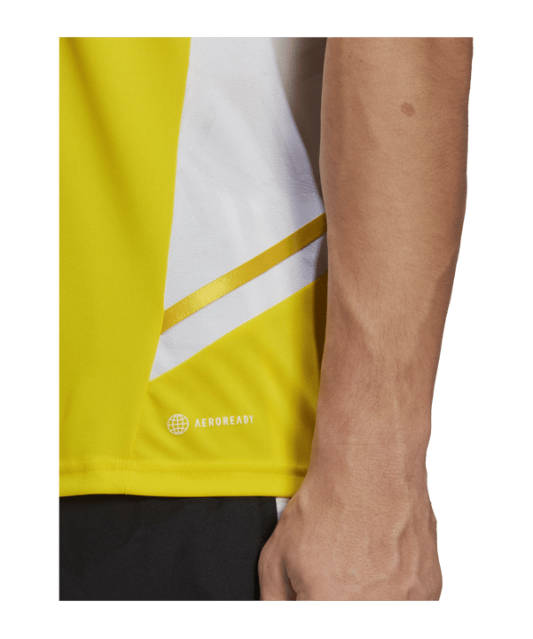 adidas Condivo 22 Trikot Gelb Weiss - gelb