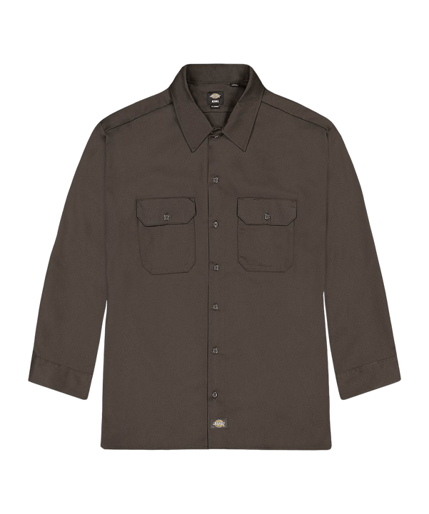 Dickie Work Hemd Jacke Braun - braun