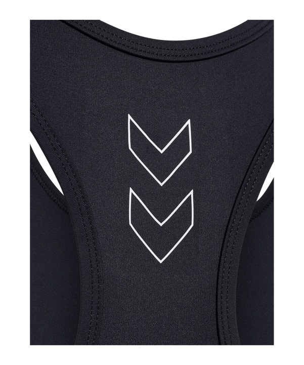 Hummel Te Fundamental Sport-BH Damen Schwarz F2312 - schwarz