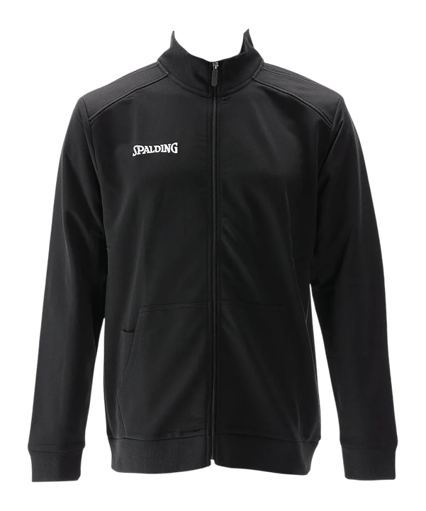 Spalding Flow Zipper Trainingsjacke Trainingsjacke Schwarz - schwarz