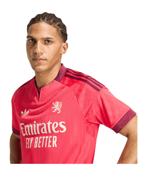 adidas Olympique Lyon Trikot Away 2026/2027 Rot - rot