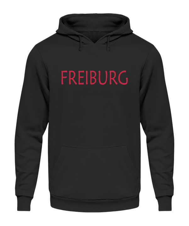 Hoody "Freiburg" Schwarz - schwarz