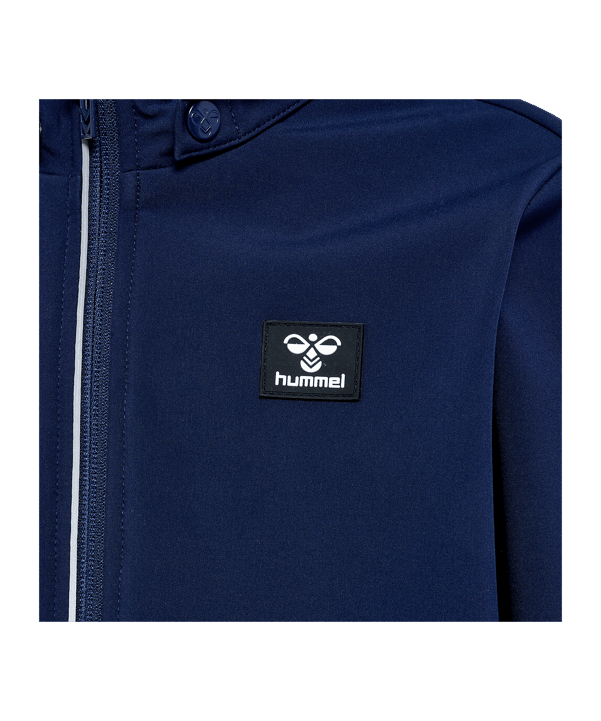 Hummel Mars Softshell Jacke Kids Schwarz F1009 - schwarz