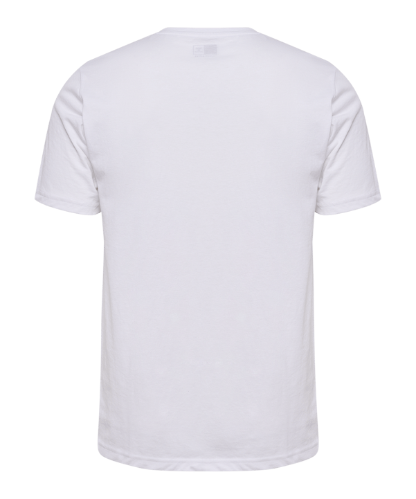 Hummel Graphic Triple Logo T-Shirt Weiss F9001 - weiss