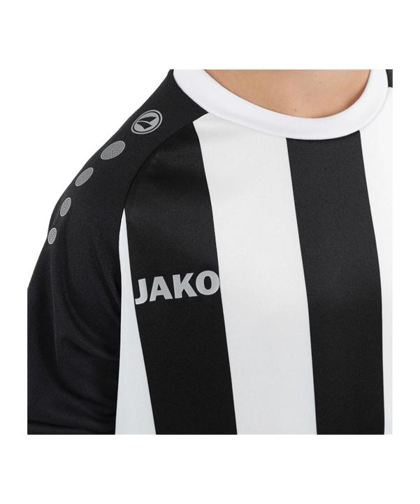 JAKO Inter Trikot langarm Kids Schwarz Weiss F814 - schwarz