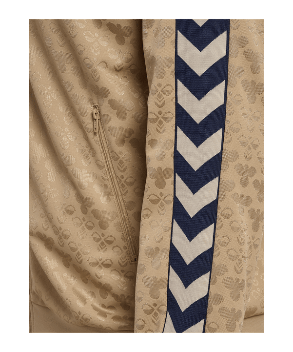 Hummel Archive Regular Poly Aop Jacke Braun F8173 - braun