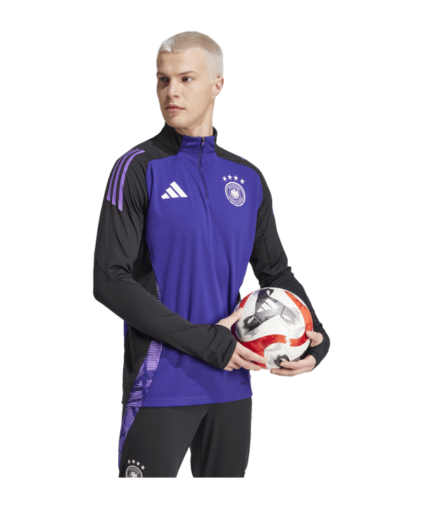 adidas DFB Deutschland Trainingsjacke EM 2024 Lila - lila