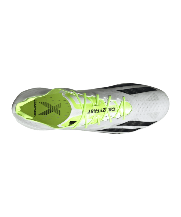 adidas X Crazyfast+ SG Crazyrush Weiss Schwarz Gelb - weiss