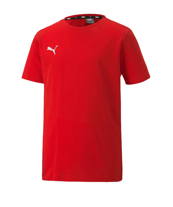 PUMA teamGOAL 23 Casuals Tee T-Shirt Kids Rot F01 - rot