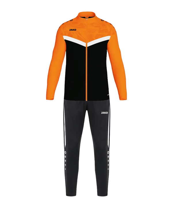JAKO Iconic Trainingsanzug Kids Schwarz F807 - schwarz