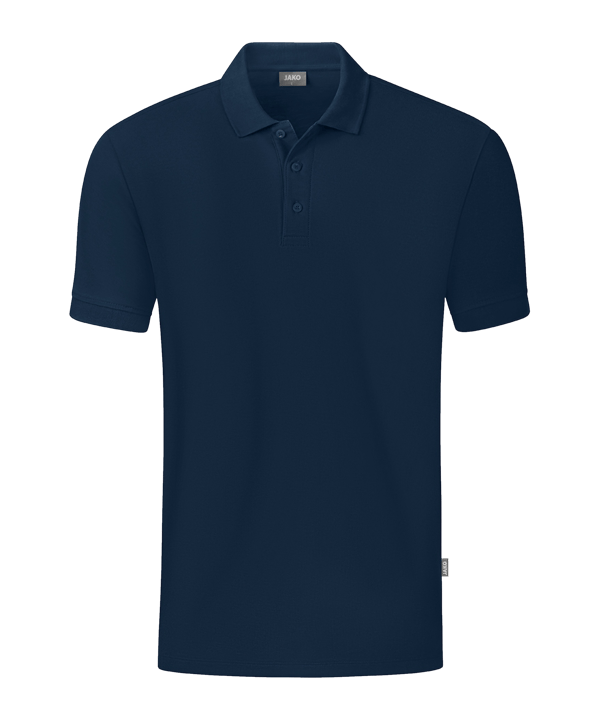 JAKO Organic Polo Shirt Blau F900 - blau