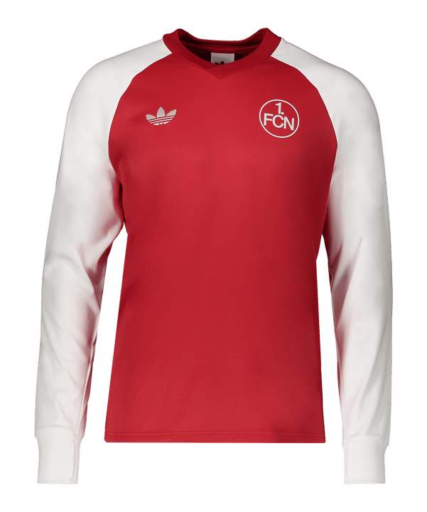adidas Originals 1. FC Nürnberg Pre-Match Trikot Langarm 2026/2027 Rot - rot