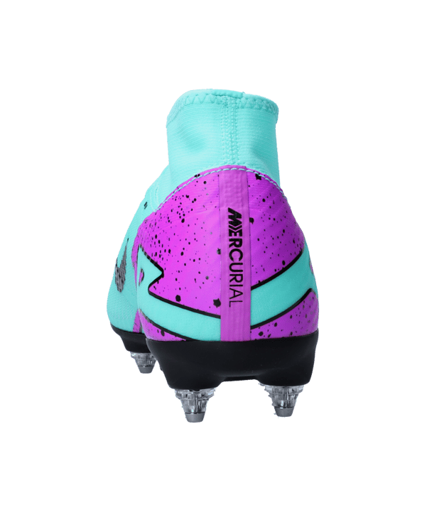 Nike Air Zoom Superfly IX Academy SG-Pro AC Peak Ready Grün Pink Schwarz F300 - gruen