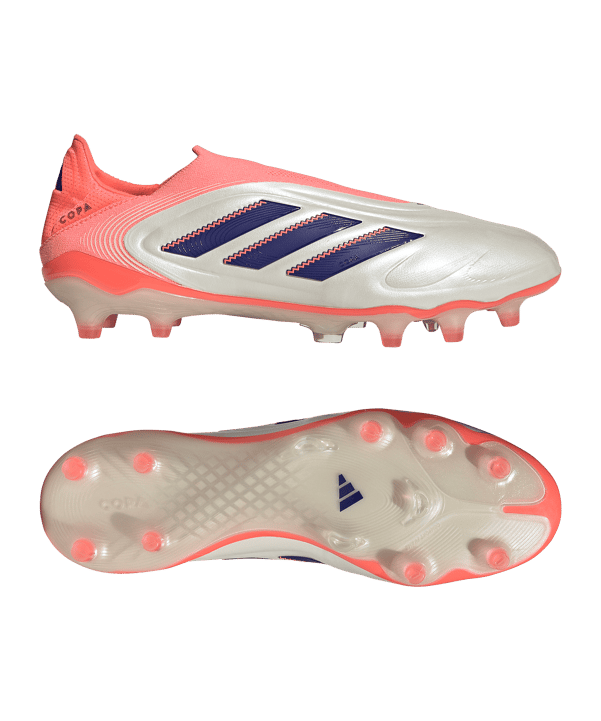 adidas Copa Pure III Elite LL FG Coral Blaze Weiß - weiss