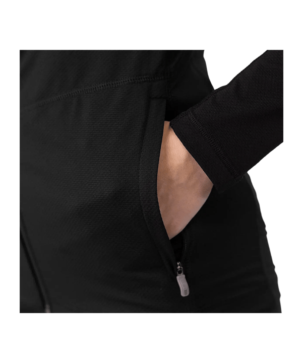 JAKO Jas met capuchon Zwart K08 - zwart