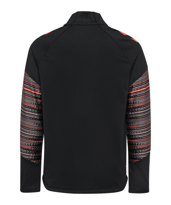 Hummel Blaze Pro Trg Half Zip Sweatshirt Kids Schwarz F2442 - schwarz