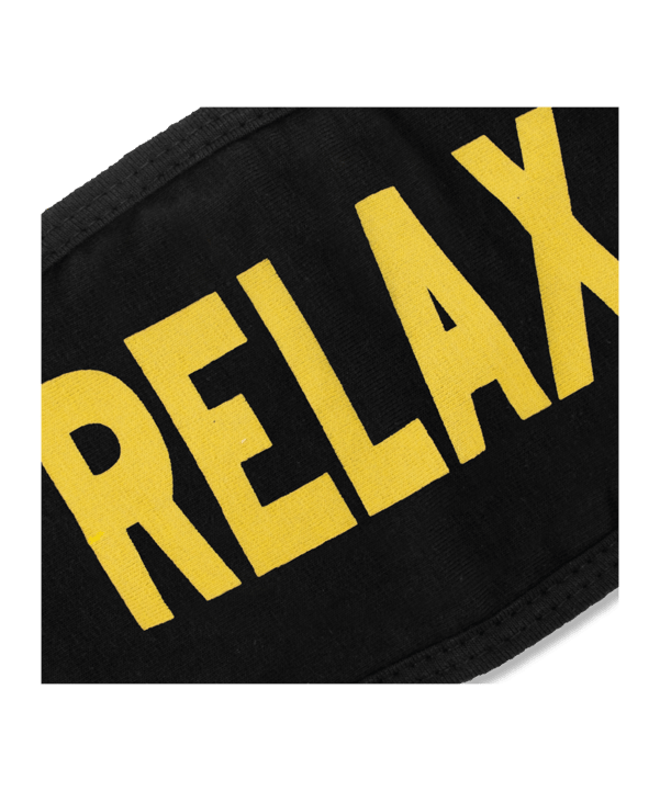Market Relax Mundmaske Schwarz - schwarz
