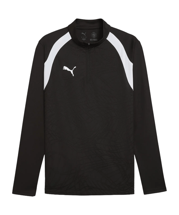 PUMA teamFINAL26 Training 1/4 Zip Top Noir C03 - noir