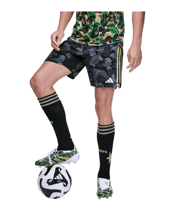 adidas Bape FB Short Schwarz - schwarz