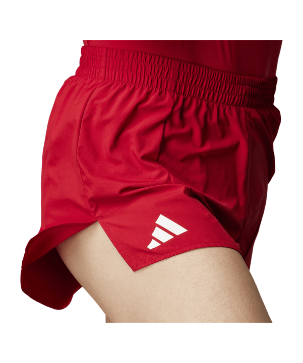 adidas Adizero Essentials Hardloopshorts Rood - rood
