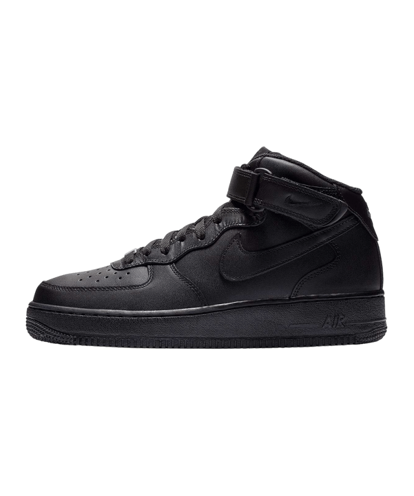 Nike Air Force 1 Mid Schwarz F001 - schwarz