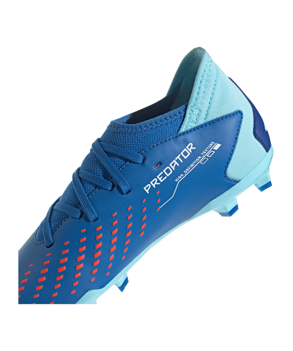 adidas Predator Accuracy.3 FG Marinerush Kids Blau Weiss - blau
