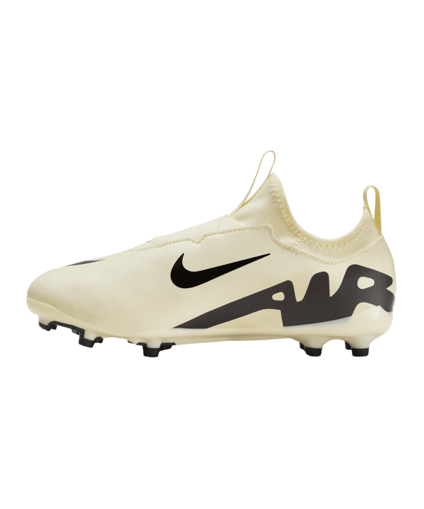 Nike Jr Air Zoom Mercurial Vapor XV Academy FG/MG Mad Ready Kids Beige Schwarz F700 - beige