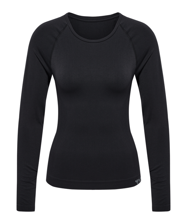 Hummel hmlTIF Seamless Longsleeve T-Shirt Damen Schwarz F2001 - schwarz
