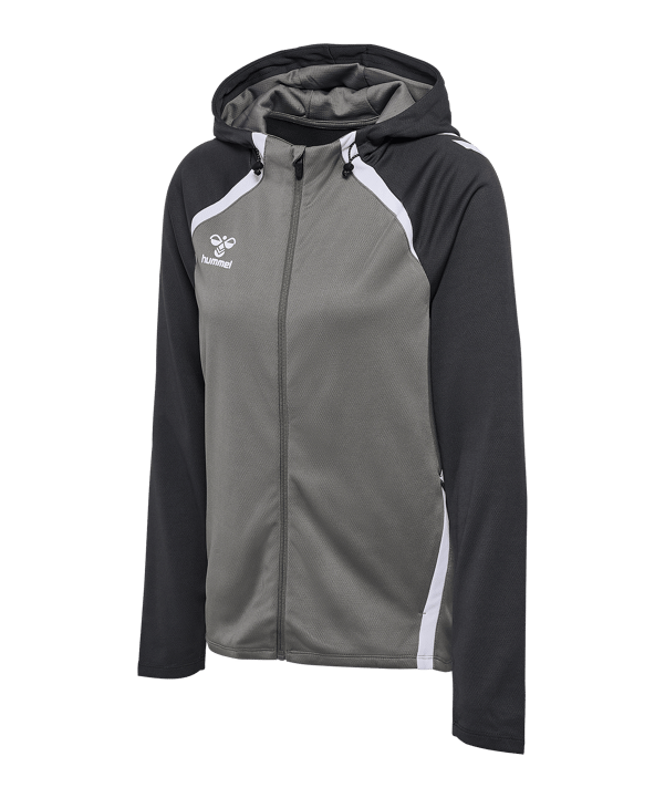 Hummel Lead 2.0 Kapuzenjacke Damen Grau F1268 - grau