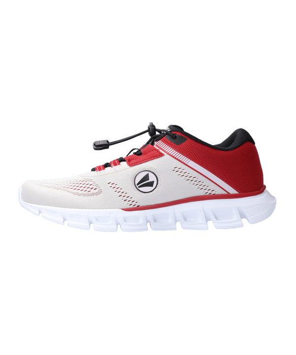 JAKO Freizeitschuh Premium Flow Weiss Rot F718 - weiss