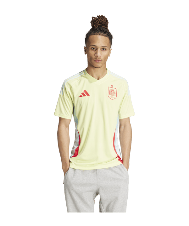 adidas Spanien Trikot Away EM 2024 Yellow - gelb