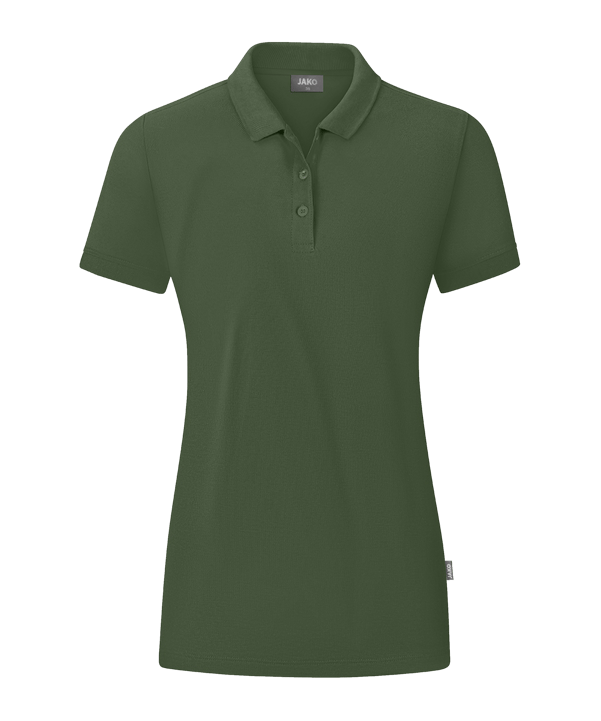 JAKO Organic Polo Shirt Damen Grün F240 - gruen