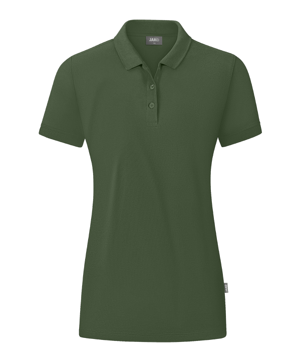 JAKO Organic Polo Shirt Damen Grün F240