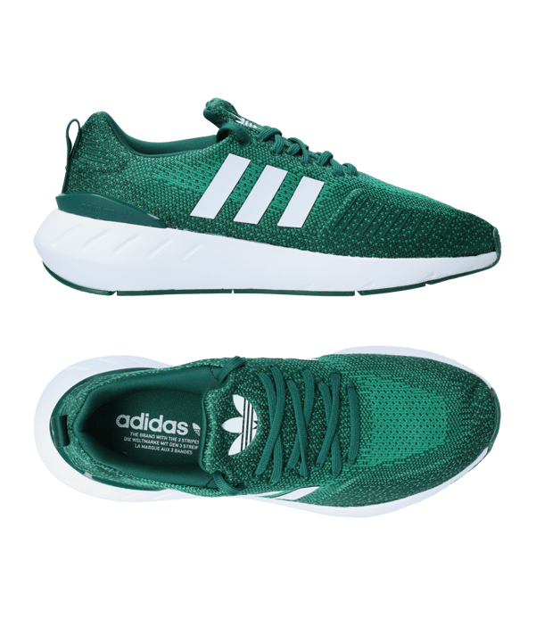 adidas Originals Swift Run 22 Grün Weiss - gruen